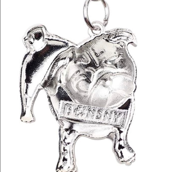 Enamel Pug Dog Puppy Pendant & 925 Sterling Silver Necklace - Picture 2 of 4